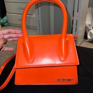 Jacquemus orange purse